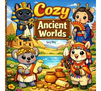 COZY ANCIENT WORLDS: Color, Relax, and Travel Through Ancient Worlds
