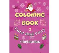 Cozy and cute Christmas Coloring Book Vol. 03 - Unicorn Edition: - for teen, kids and adults with 40 beautiful designs, fun, stress relief and relaxation