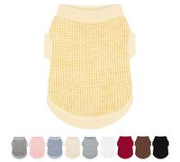 Cozy and Functional Dog Shirts for Small Puppies: Stretchable Ginger Attire with Easy-On Design, Ideal for Chihuahuas and Yorkies - Enhance Comfort and Playfulness on Chill Days XX-Large