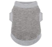 Cozy and Functional Dog Shirts for Small Puppies: Stretchable Gray Attire with Easy-On Design, Ideal for Chihuahuas and Yorkies - Enhance Comfort and Playfulness on Chill Days X-Large