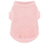 Cozy and Functional Dog Shirts for Small Puppies: Stretchable Pink Attire with Easy-On Design, Ideal for Chihuahuas and Yorkies - Enhance Comfort and Playfulness on Chill Days XX-Small