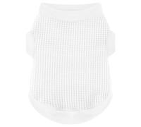 Cozy and Functional Dog Shirts for Small Puppies: Stretchable White Attire with Easy-On Design, Ideal for Chihuahuas and Yorkies - Enhance Comfort and Playfulness on Chill Days X-Large