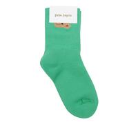 Cozy and Stylish Green-Brown Socks M