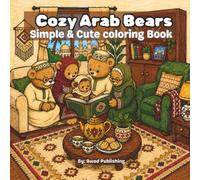 Cozy Arab Bears: Simple & Cute 28 coloring pages Book