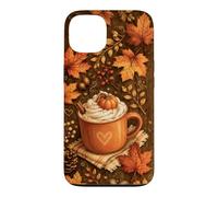 Cozy Autum Coffee Pumpkins Spice Maple Leaves Fall Lover Case for iPhone 13