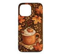 Cozy Autum Coffee Pumpkins Spice Maple Leaves Fall Lover Case for iPhone 13 Pro Max