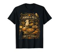 Cozy Autumn Baker Pumpkin Spice Pastry Chef Midnight Baking Value Graphic T-Shirt