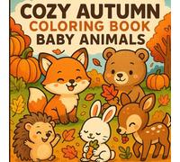 Cozy Autumn Coloring Book:: 35 Cute & Simple Fall Coloring Pages for Kids, Teens, and Adults |Relax, De-Stress & Enjoy the Cozy Season