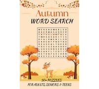 Cozy Autumn Word Search: A Relaxing Puzzle Book Filled with Fall Vibes, Cozy Moments, and Seasonal Fun for All Ages