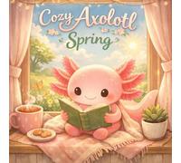 Cozy Axolotl Spring: A Cute and Relaxing Coloring Book for Teens and Adults Featuring Adorable Axolotl Moments, Cozy Scenes, and Peaceful Spring Days