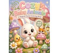 Cozy Baby Animals: A Magical Colouring Book