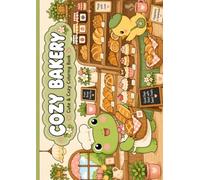 Cozy bakery coloring book