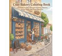 Cozy Bakery Coloring Book: A Relaxing Journey Through Charming Bakeries, Sweet Treats, and Warm Moments