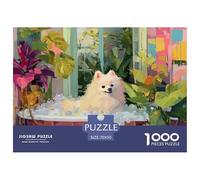 Cozy BathroomDeluxe Jigsaw Puzzles for Adults Featuring 1000 Intricate And Challenging Educational Puzzle Pieces - Crafted to Be An Exceptional Gift Jigsaw Puzzles for Adults And Young Adults Age 12