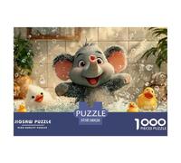 Cozy BathroomDynamic 1000-Piece Jigsaw Puzzles for Adults A Treasury of Challenging Puzzle Games for Women And Men - An Excellent Shared Hobby for Adults And Kids Age 12 Years And Up 38x26cm/1000pcs