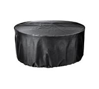 Cozy Bay Ezbreathe 4 6 Seat Round Patio Set Cover In Black
