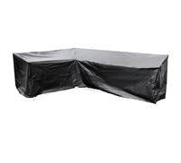 Cozy Bay Furniture EZBreathe Large Left L Shape Sofa Cover in Black Cozy Bay Furniture Black