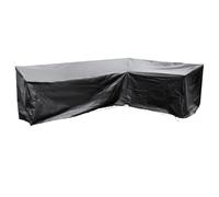 Cozy Bay Furniture EZBreathe Large Right L Shape Sofa Cover in Black Cozy Bay Furniture Black