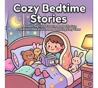 Cozy Bedtime Stories: “A Relaxing Coloring Book for Kids with Cute, Calm & Sleepy Night Scenes”
