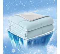 Cozy Bliss Cool Blankets Cooling Blanket Lightweight Summer Comforter for Hot Sleepers Breathable Cold Quilt for Night Sweats