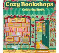 Cozy Bookshops: Colouring Book