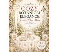 Cozy Botanical Elegance: Garden Tea Rooms: A Cozy Botanical Coloring Book for Adults Featuring Elegant Tea Rooms, Floral Corners, Greenhouse Moments, and Relaxing Garden Escapes