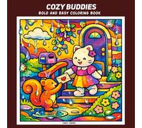 Cozy Buddies: Bold & Easy Coloring Book