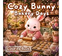 Cozy Bunny Bakery Days: A Coloring Book with Sweet Bakery Scenes, Cookies, and Cakes (Cozy Bunny Coloring Books)