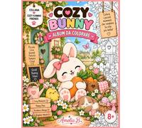Cozy Bunny - Libro da colorare: Collana Cozy Kawaii Friends