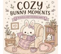 Cozy Bunny Moments: 40 Cutes & Cozy Coloring Pages