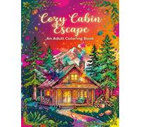 Cozy Cabin Coloring: Adult Coloring Book