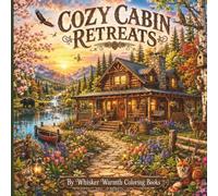 Cozy Cabin Retreats: A Cozy Coloring Book of Rustic Cabins, Peaceful Landscapes & Beautiful Nature Scenes (Cozy Home Series)