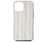 Cozy Cable Knit White Winter Christmas Theme Case for iPhone 12 Pro Max