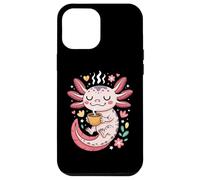 Cozy Caffeinated Axolotl Morning Latte Vibes Case for iPhone 12 Pro Max