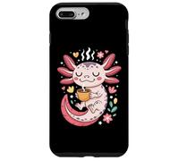 Cozy Caffeinated Axolotl Morning Latte Vibes Case for iPhone 7 Plus/8 Plus