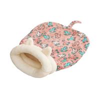 Cozy Calming Cat Bed - Indoor Cat Warm Bed, Winter Sleeping Bag and Hideaway for Cats, Snuggle Sack for Indoor Use, Perfect for Cats Under 17.6lbs, Comfortable and Warm Pet Resting
