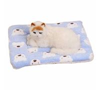 Cozy Calming Cat Blanket - Super Soft and Warm Flannel Pet Blankets | & Stress Relief Blanket for Small Medium Size Dogs and Cats