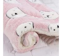 Cozy Calming Cat Blanket, Ultra Soft Dog/Cat Bed Mat with Cute Prints, Dog/Cat Blankets for Indoor Cats, Warm Pet Mat in A Variety of Sizes to Fit Most Pets (G,24 * 16in)