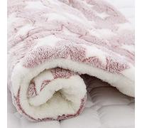 Cozy Calming Cat Blanket, Ultra Soft Dog/Cat Bed Mat with Cute Prints, Dog/Cat Blankets for Indoor Cats, Warm Pet Mat in A Variety of Sizes to Fit Most Pets (H,35 * 27in)