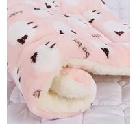 Cozy Calming Cat Blanket, Ultra Soft Dog/Cat Bed Mat with Cute Prints, Dog/Cat Blankets for Indoor Cats, Warm Pet Mat in A Variety of Sizes to Fit Most Pets (D,35 * 27in)