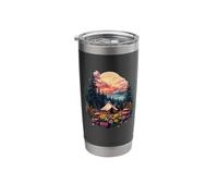 Cozy - Camping - Tent - Boho - Forest - Mountains Stainless Steel Insulated Tumbler