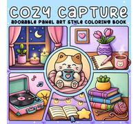 Cozy Capture, Relax Vibe With Adorable Creatures In Panel Art Styles: Snapshot Every Moment In Various Frames, For Adults, Teens & Kids