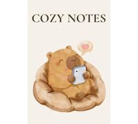 Cozy Capybara Notebook: Cute Graph Paper Notebook with Cozy Tablet Time | 120 Pages | 6 x 9 Inches: Capybara Cover | Perfect for School, Work, Study, Planning & Everyday Notes