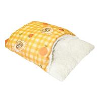 Cozy Cat Bed - Cave Sleeper Surrounded by Warm Luxury Interior | Soft Retreat House Rest Tunnel Design Quiet Corner Sofa Bedroom Carpet Area for Cat Comfortable Dogs