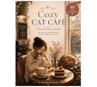 Cozy Cat Café Coloring Book: A Relaxing Coloring Experience for Cat Lovers & Cozy Souls