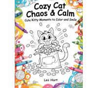 Cozy Cat Chaos & Calm - Cute Kitty Moments to Color and Smile: A Relaxing Coloring Book for Meow Lovers and Stress-Relief Seekers