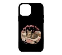 Cozy Cat Knitting Crochet Craft Lover Vintage Purrs Design Case for iPhone 12 mini