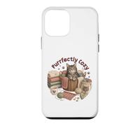Cozy Cat Knitting Crochet Craft Lover Vintage Purrs Design Case for iPhone 12 mini