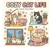 Cozy Cat Life: Cozy Meow Life Coloring Book: A Cozy Stress-Relief Coloring Book for Cat Lovers