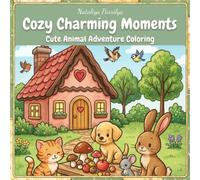 Cozy Charming Moments: Cute Animal Adventure Coloring
